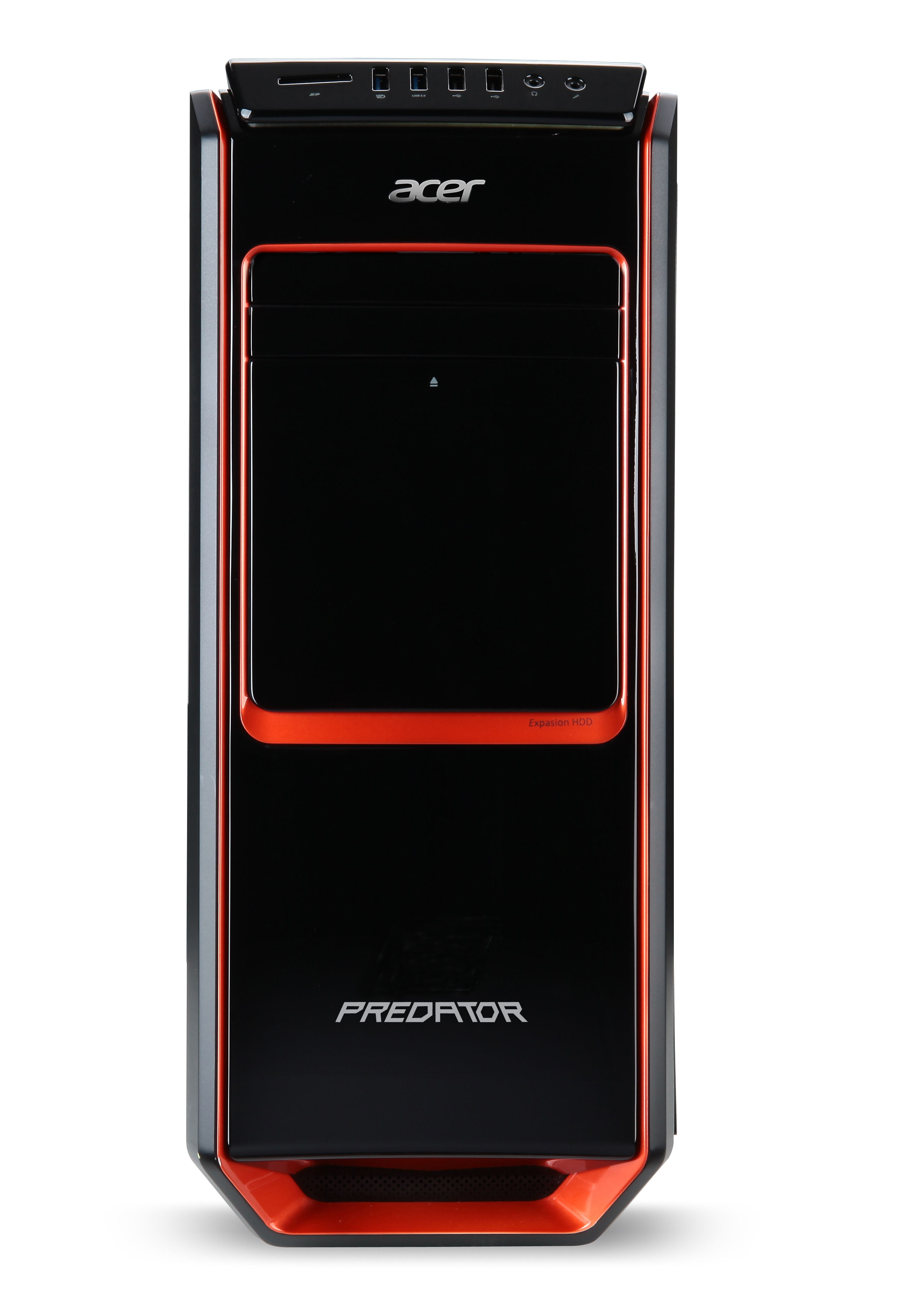 Acer Predator G3-605 Intel® Core™ i7 i7-4770 8 GB DDR3-SDRAM 2.06 TB HDD+SSD NVIDIA® GeForce® GTX 760 Windows 8 PC Black, Orange