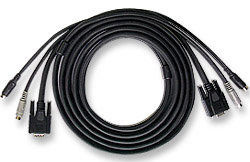 Intellinet 205009 KVM cable Black 1.8 m