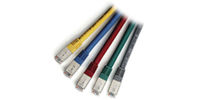 APC Cat 5 Enhanced Patch Cord 7ft Red networking cable 2.13 m