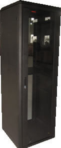 Intellinet 203791 rack cabinet 27U Freestanding rack Black