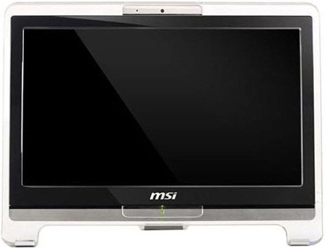 MSI AE1920-B All-in-One PC/workstation Intel Atom® D525 47 cm (18.5") 1366 x 768 pixels Touchscreen 2 GB DDR3-SDRAM 250 GB HDD Black