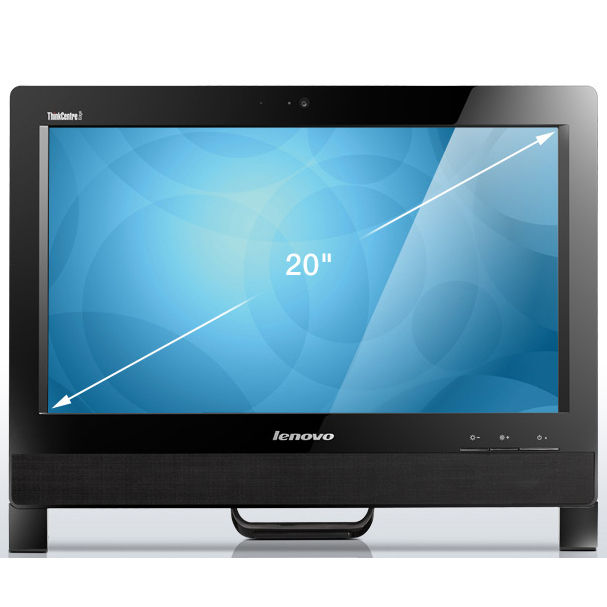 Lenovo ThinkCentre Edge 71z Intel® Core™ i5 i5-2400S 50.8 cm (20") 4 GB DDR3-SDRAM 500 GB Windows 7 Professional Black