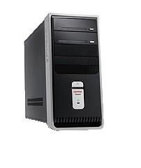 HP Compaq Presario SR2019IT AMD Athlon 3500+ 1 GB DDR2-SDRAM 160 GB Windows XP Media Center Edition 2005 PC Black, Silver
