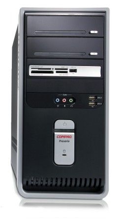 HP Compaq Presario SR2105 AMD Athlon 3500+ 0.5 GB DDR2-SDRAM 160 GB Windows Vista Home Basic Tower PC Black
