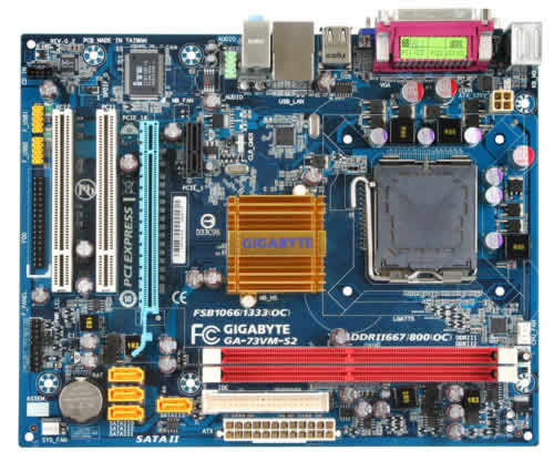 GIGABYTE GA-73VM-S2 S775, NV7050, MATX, CPNT NVIDIA nForce 610i LGA 775 (Socket T) micro ATX