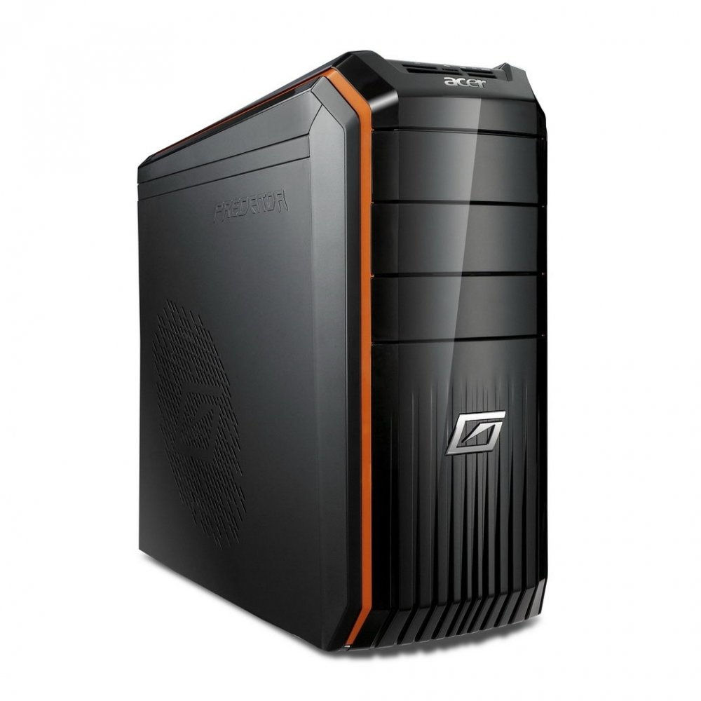 Acer Predator G3120 AMD FX™ FX 8120 8 GB DDR3-SDRAM 1.5 TB HDD NVIDIA® GeForce® GTX 550 Ti Windows 7 Home Premium PC Black, Orange