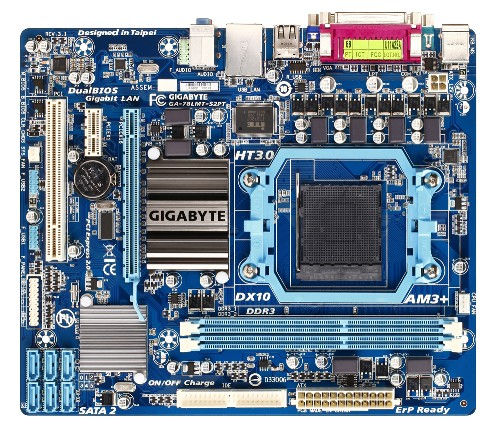 GIGABYTE GA-78LMT-S2PT motherboard AMD 760G Socket AM3+ micro ATX