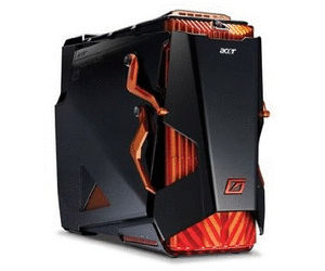 Acer Predator 760-008 Intel® Core™ i7 i7-2600K 10 GB DDR3-SDRAM 2.12 TB NVIDIA® GeForce® GTX 570 Windows 7 Home Premium Desktop PC Black, Orange