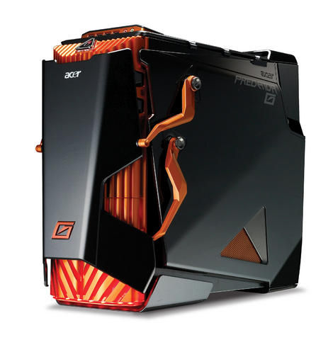 Acer Predator Apache II Intel® Core™ i7 i7-930 4 GB DDR3-SDRAM 500 GB NVIDIA® GeForce® GTX 460 Windows 7 Home Premium Tower PC Black, Orange