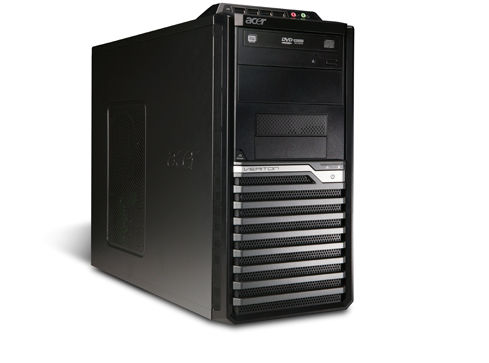 Acer Veriton M 2610G Intel® Pentium® G645 4 GB DDR3-SDRAM 500 GB Windows 7 Professional Micro Tower PC Black