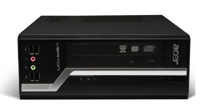 Acer Veriton X 2611G Intel® Pentium® G645 4 GB DDR3-SDRAM 500 GB HDD Windows 7 Professional SFF PC Black