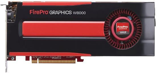 Fujitsu S26361-F3300-L800 graphics card AMD FirePro W8000 4 GB GDDR5