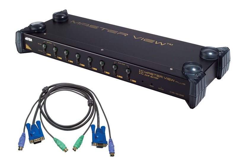 ATEN CS9138KIT KVM switch Black
