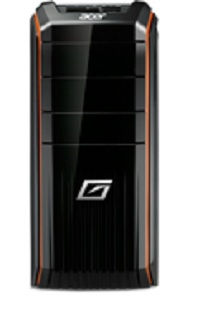 Acer Predator DT.SFJEB.010 PC Intel® Core™ i7 i7-2600K 12 GB DDR3-SDRAM 2 TB NVIDIA® GeForce® GTX 550 Ti Windows 7 Home Premium Desktop Black, Orange