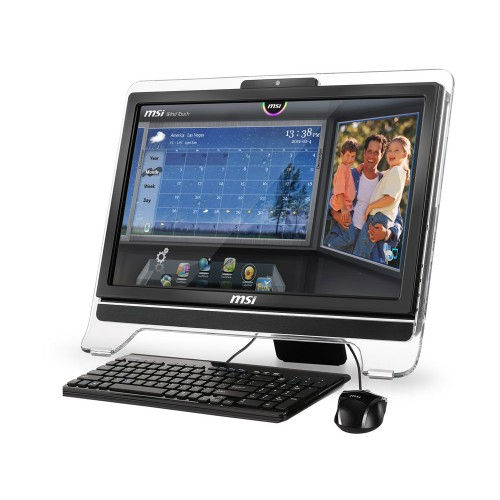 MSI AE2050-231SP All-in-One PC/workstation AMD E E-450 50.8 cm (20") 1600 x 900 pixels Touchscreen 2 GB DDR3-SDRAM 500 GB HDD Windows 7 Professional Black