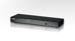ATEN Cat 5 High-Density KVM KVM switch Black