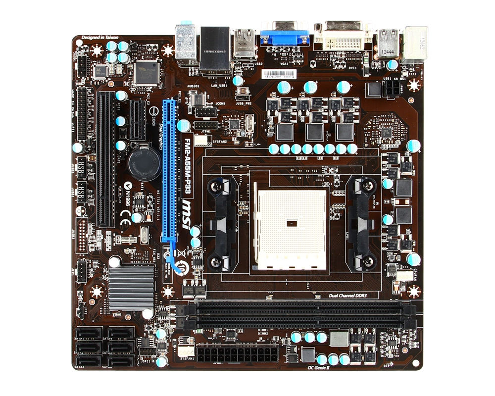 MSI FM2-A55M-P33 AMD A55 Socket FM2 micro ATX