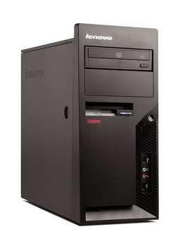Lenovo ThinkCentre M58 Intel® Celeron® E1200 2 GB DDR3-SDRAM 320 GB Intel® GMA 4500M Windows Vista Business Tower PC Black