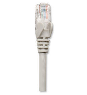 Intellinet Cat5e, 3m networking cable Grey U/UTP (UTP)