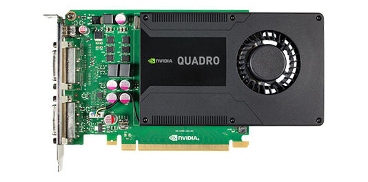 Fujitsu S26361-F2222-L201 graphics card NVIDIA Quadro K2000D 2 GB GDDR5