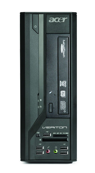 Acer Veriton X270 Intel® Core™2 Duo E7400 2 GB DDR2-SDRAM 320 GB NVIDIA GeForce 100 Windows Vista Business SFF PC