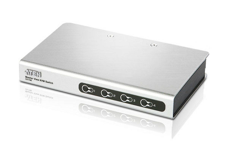 ATEN CS74EC KVM switch Silver