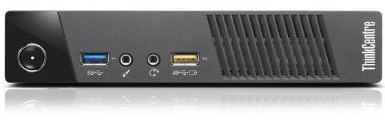Lenovo ThinkCentre M93p Tiny Intel® Core™ i5 i5-4570T 4 GB DDR3-SDRAM 500 GB HDD Windows 7 Professional Desktop Mini PC Black