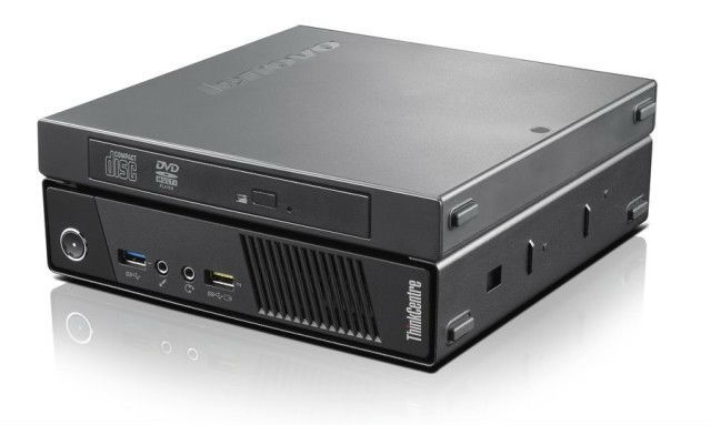 Lenovo ThinkCentre M93p Tiny Intel® Core™ i5 i5-4570T 4 GB DDR3-SDRAM 500 GB Hybrid Windows 7 Professional USFF Mini PC Black