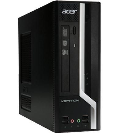 Acer Veriton X2611G Intel Pentium G G2020 2 GB DDR3-SDRAM 500 GB HDD Windows 7 Professional PC Black