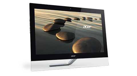 Acer Aspire 5-610 Intel® Core™ i5 i5-4200M 58.4 cm (23") 1920 x 1080 pixels Touchscreen All-in-One PC 8 GB DDR3-SDRAM 1 TB HDD Windows 8 Black, Silver, Transparent