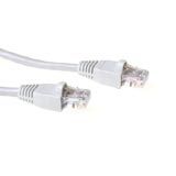ACT UTP Category 5E, Cross-Over, Ivory, European assembly 3.0m networking cable 3 m
