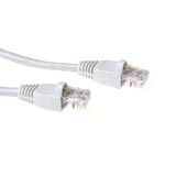 ACT UTP Category 5E, Cross-Over, Ivory, European assembly 5.0m networking cable 5 m