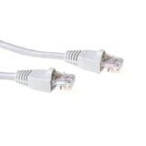 ACT UTP Category 5E, Cross-Over, Ivory, European assembly 2.0m networking cable 2 m
