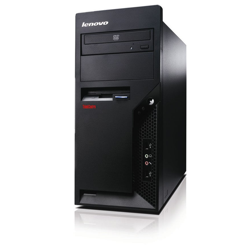 Lenovo ThinkCentre M58e Intel® Pentium® E5200 2 GB DDR2-SDRAM 160 GB Intel® GMA X4500 Windows Vista Business Tower PC Black