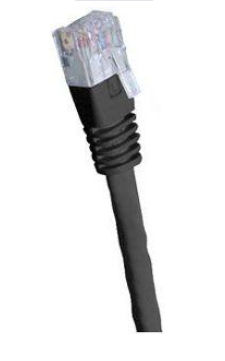 APC Cat.5e, 3m networking cable Black Cat5e U/UTP (UTP)