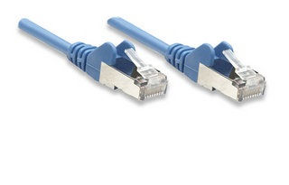 Intellinet 330602-10P networking cable Blue 3 m Cat5e SF/UTP (S-FTP)