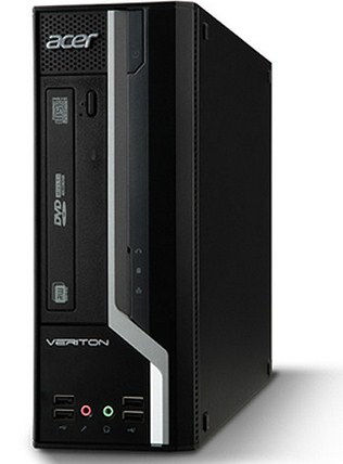 Acer Veriton X2630G Intel® Core™ i3 i3-4130 4 GB DDR3-SDRAM 500 GB HDD Windows 7 Professional SFF PC Black