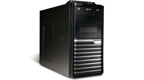 Acer Veriton M4630G Intel® Core™ i5 i5-4430 4 GB DDR3-SDRAM 500 GB HDD Windows 7 Professional Desktop PC Black