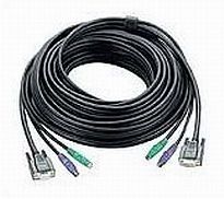 ATEN PS/2 , 20m KVM cable Black