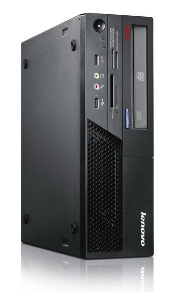 Lenovo ThinkCentre M58e Intel® Core™2 Duo E7400 2 GB DDR2-SDRAM 320 GB Intel® GMA X4500 Windows XP Professional SFF PC Black