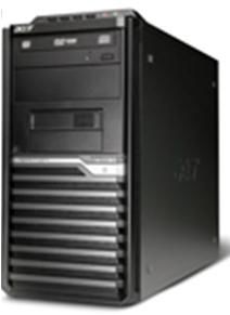 Acer Veriton M480G - E8400 + 3 Y Intel® Core™2 Duo 2 GB DDR3-SDRAM 320 GB Intel® GMA X4500 Windows Vista Business Mini Tower PC Black