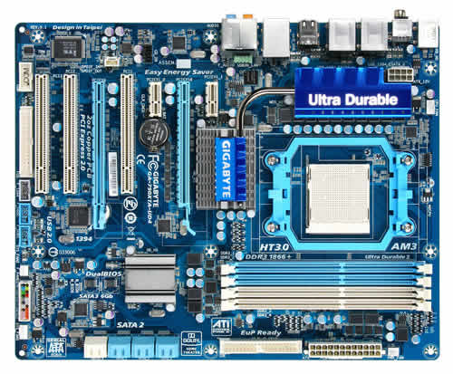 GIGABYTE GA-790XTA-UD4 motherboard AMD 790X Socket AM3 ATX