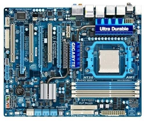 GIGABYTE GA-790FXTA-UD5 motherboard Socket AM3 ATX