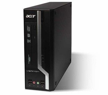 Acer Veriton X275 Intel® Core™2 Duo E7500 2 GB DDR3-SDRAM 160 GB Intel® HD Graphics Windows 7 Professional SFF PC Black