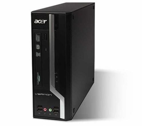 Acer Veriton X275 Intel® Celeron® E3400 2 GB DDR3-SDRAM 320 GB Intel® GMA X4500 Windows 7 Professional SFF PC Black
