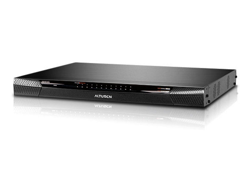 ATEN KN4124v KVM switch Rack mounting Black
