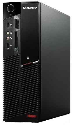 Lenovo ThinkCentre A58 Intel® Pentium® E5500 2 GB DDR2-SDRAM 320 GB Intel® GMA X4500 Windows 7 Professional SFF PC Black