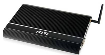 MSI 9A35-7316 Windbox III Intel® Core™2 Duo SU7300 1 GB DDR2-SDRAM 160 GB Desktop Mini PC Black
