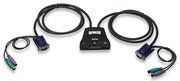 Intellinet 2-Port Mini KVM Switch