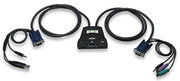 Intellinet 2-Port Mini KVM Switch
